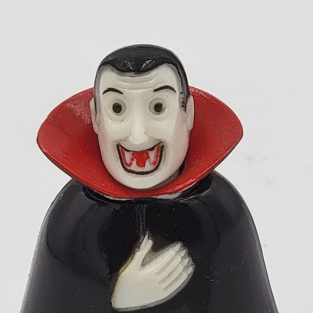 Vintage Dracula Wind-Up Toy Figurine  Classic Halloween-Themed Collectible - Picture 5 of 9